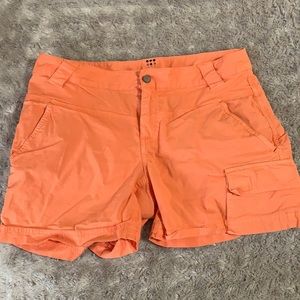Title Nine - Brash orange shorts (size 6)